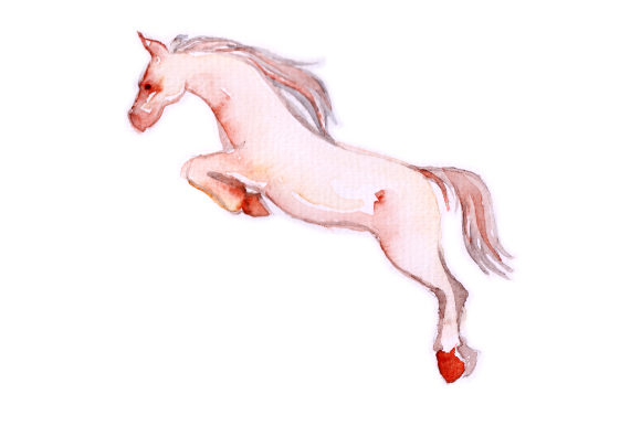 Horse Jumping Watercolor: A Horse Amp Review