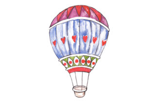 Hot Air Balloon with Hearts Review: Designs Amp