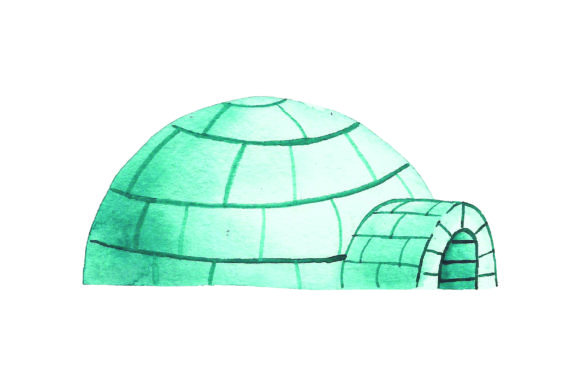 Igloo - Watercolor: A Winter Craft Review
