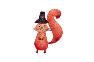 Squirrel Wearing Pilgrim Hat: A Thanksgiving Brand Review