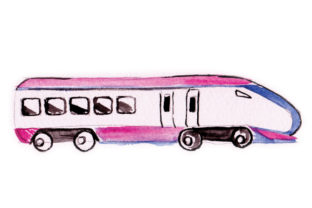 Train in Watercolor: A Travel Design Review