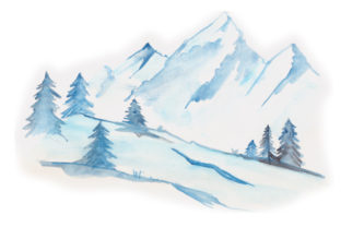 Watercolor Mountain: A Nature Amp Asset Review